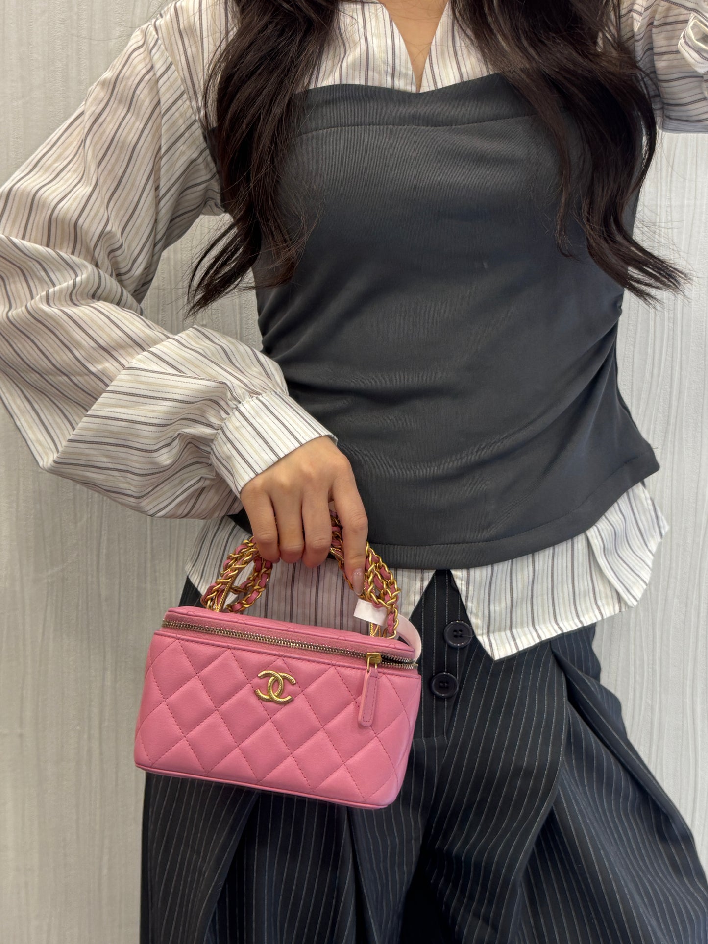 Chanel Quilted Vanity Chain Bag (Pre-Owned)