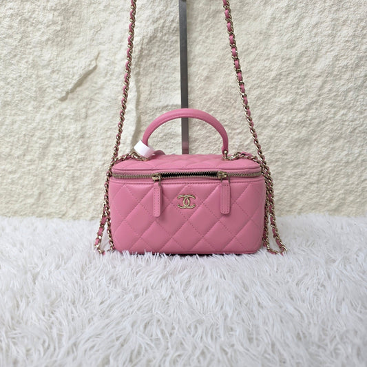 Chanel Quilted Vanity Chain Bag (Pre-Owned)
