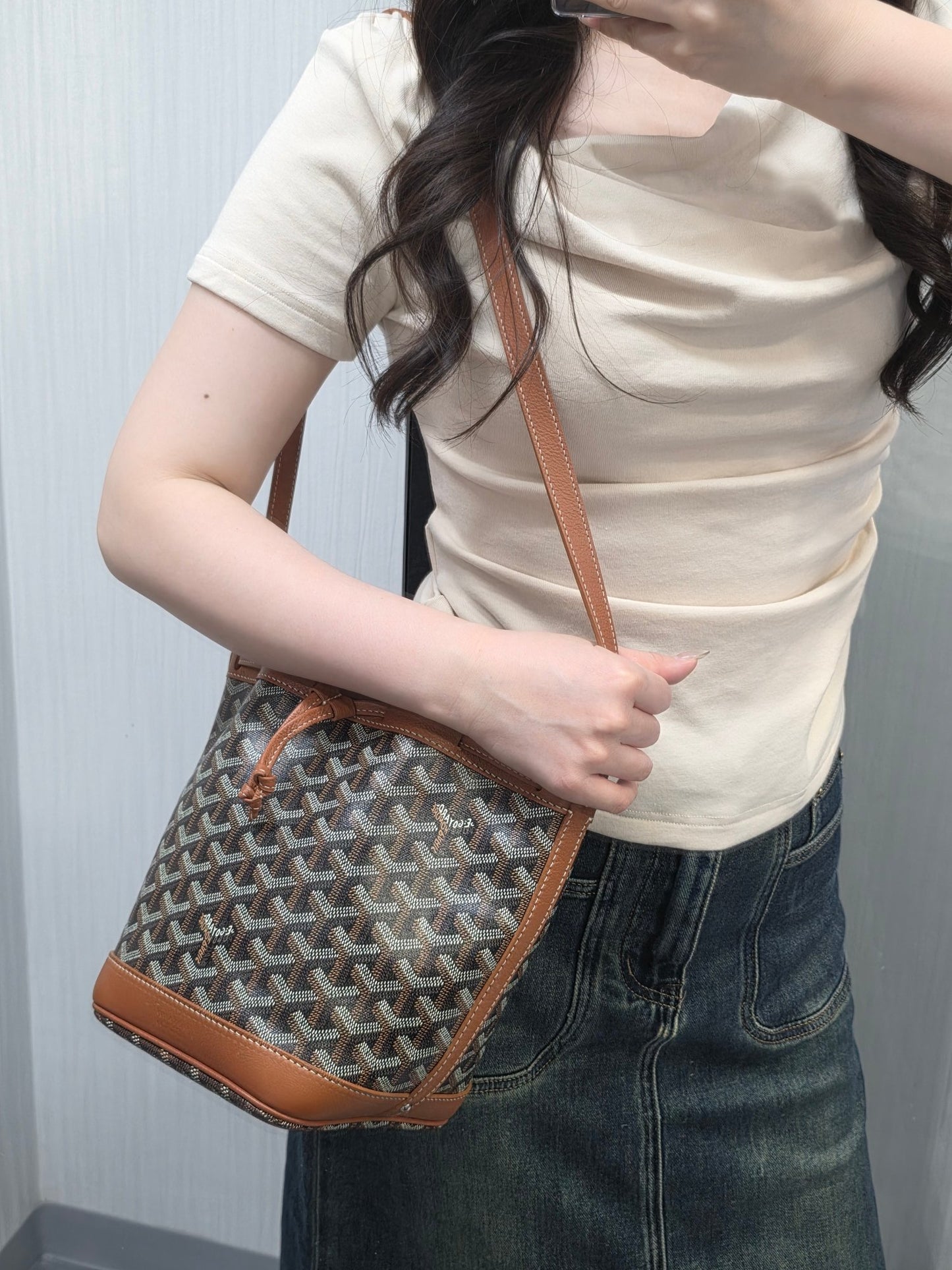 Goyard Petit Flot Bucket Bag (Pre-Owned)