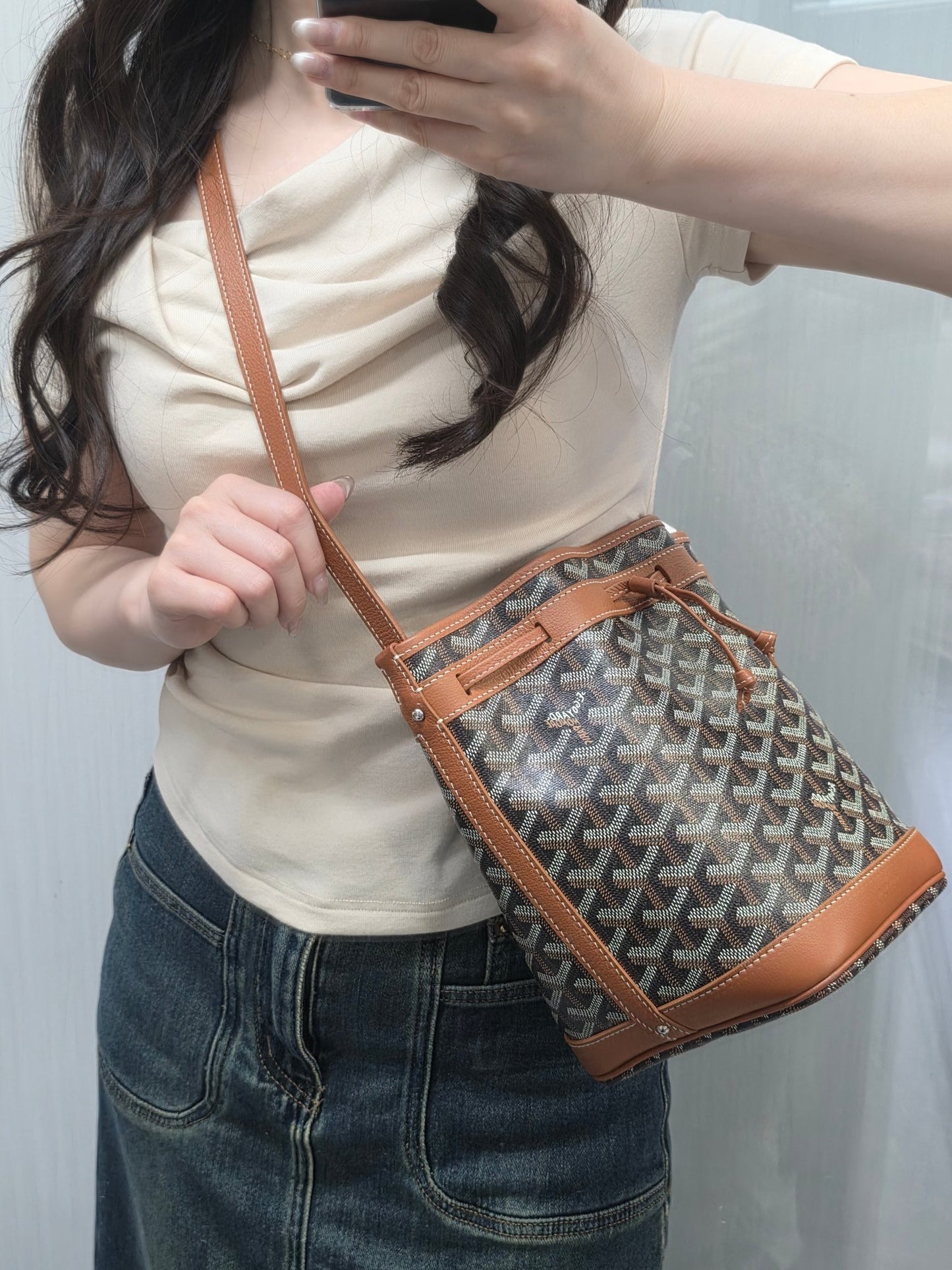 Goyard Petit Flot Bucket Bag (Pre-Owned)