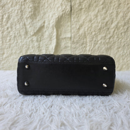 Dior Lady Dior Cannage Leather Bag (Pre-Owned)