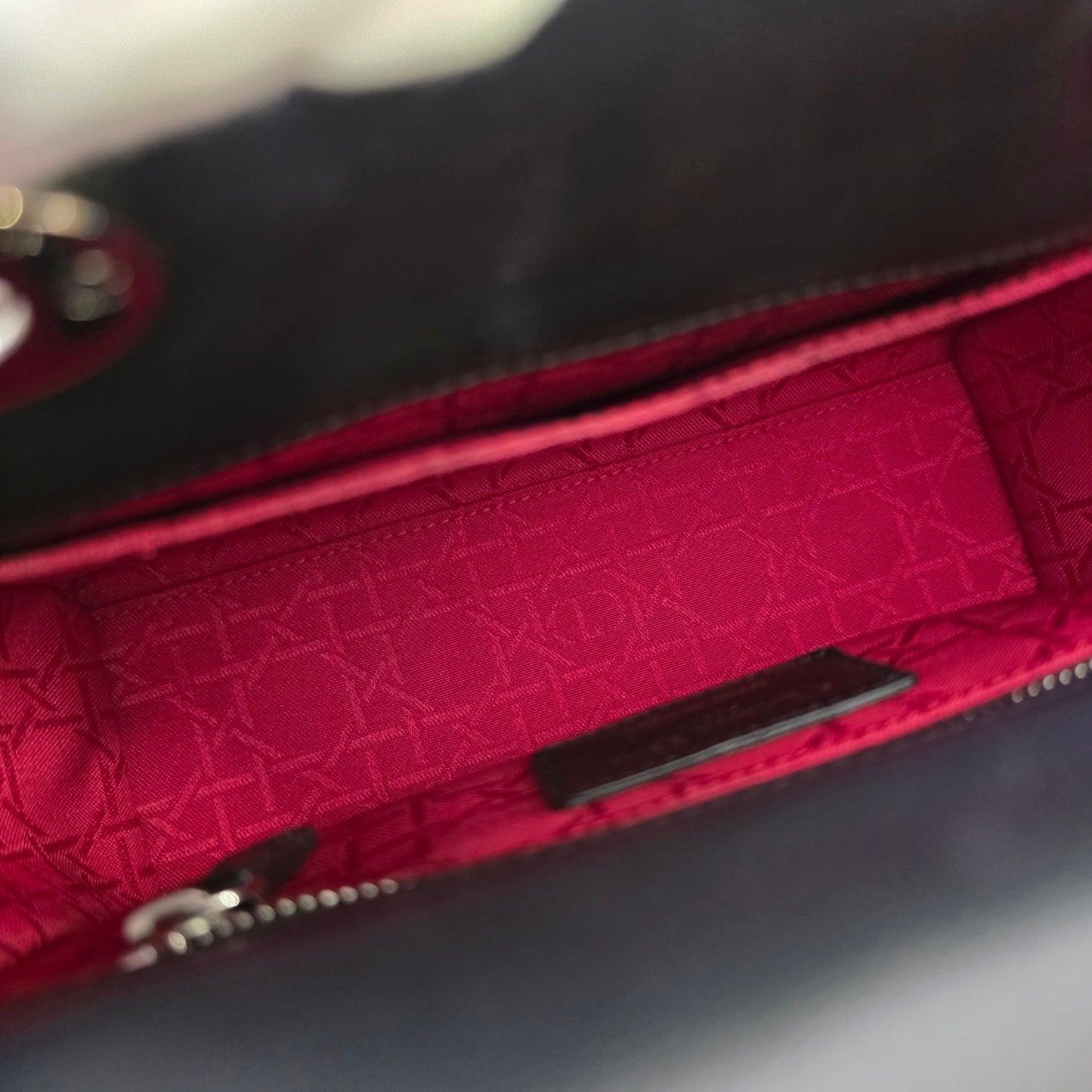 Dior Lady Dior Cannage Leather Bag (Pre-Owned)