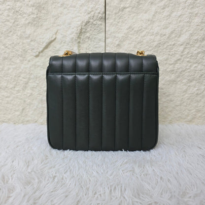 Saint Laurent Vertical Quilted Chain Shoulder Bag (Pre-Owned)