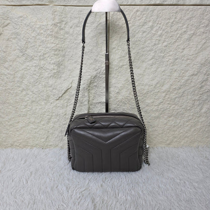 Saint Laurent Lou Camera Chain Shoulder Bag (Pre-Owned)