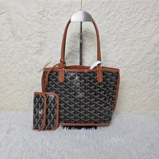 Goyard Anjou Mini Tote Bag (Pre-Owned)