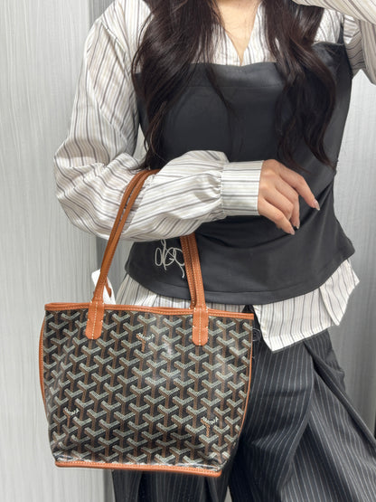 Goyard Anjou Mini Tote Bag (Pre-Owned)
