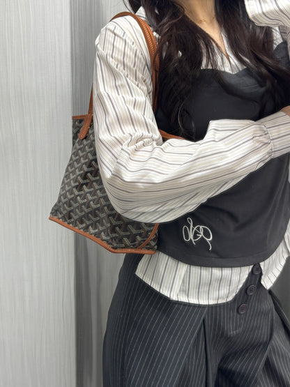 Goyard Anjou Mini Tote Bag (Pre-Owned)