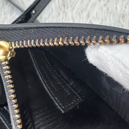Saint Laurent Black Patent Leather Kate Shoulder Bag (Pre-Owned)