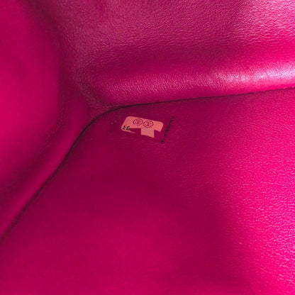 Chanel Red Quilted Caviar Leather Classic Flap Shoulder Bag (Pre-Owned)