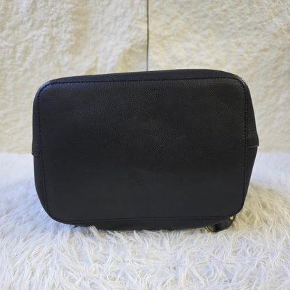 Fendi Black Leather Backpack (Pre-Owned)