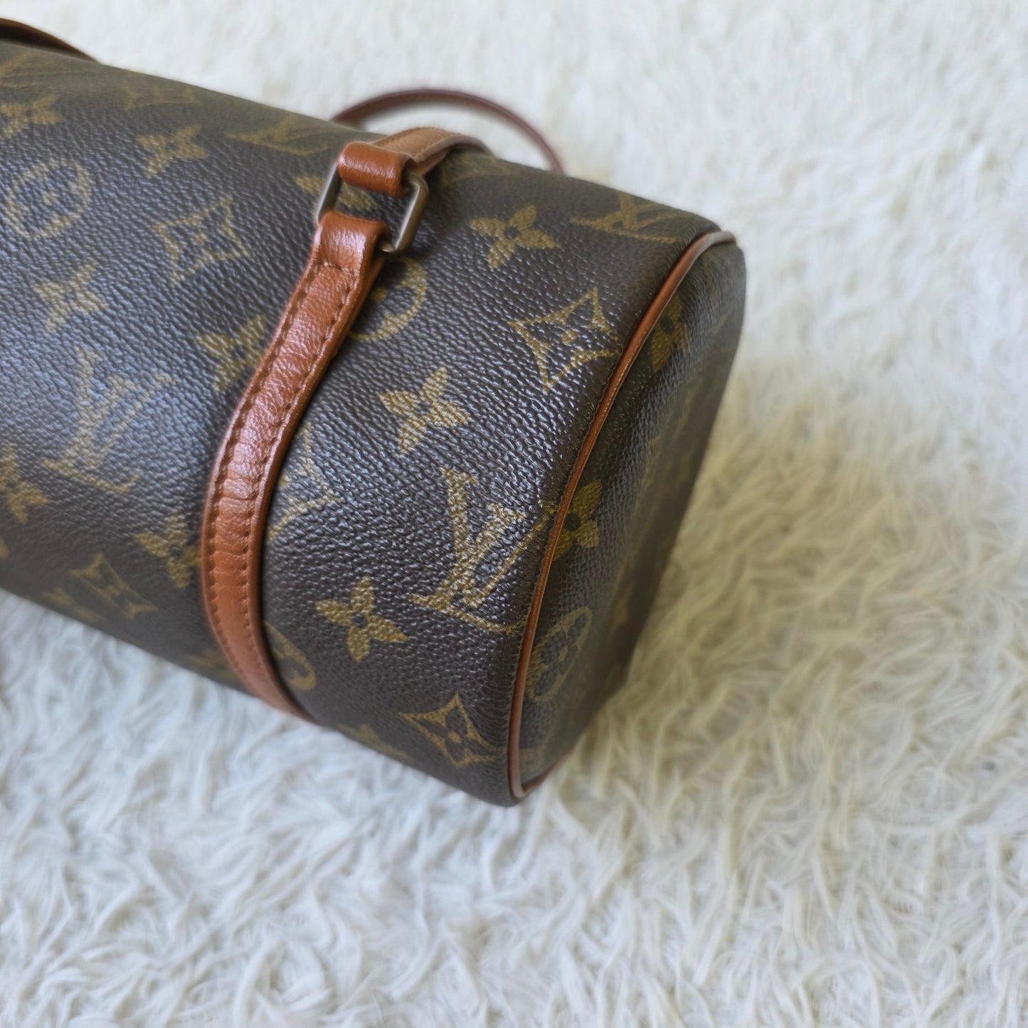 Louis Vuitton Monogram Canvas Papillon Handbag (Pre-Owned)