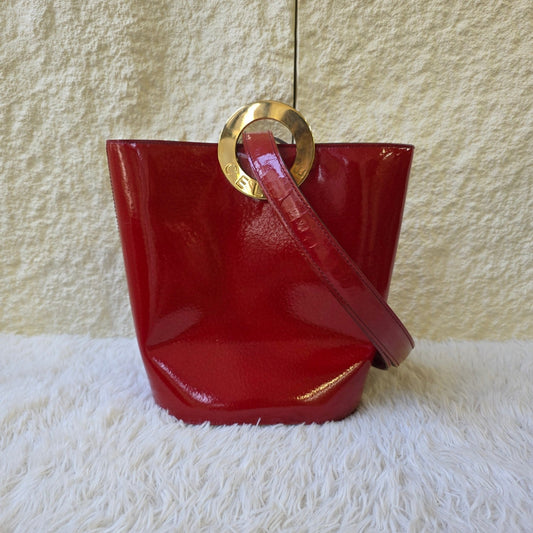 1 Celine Vintage Patent Leather Tote Bag (Pre-Owned)