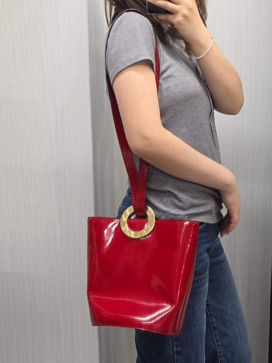 1 Celine Vintage Patent Leather Tote Bag (Pre-Owned)