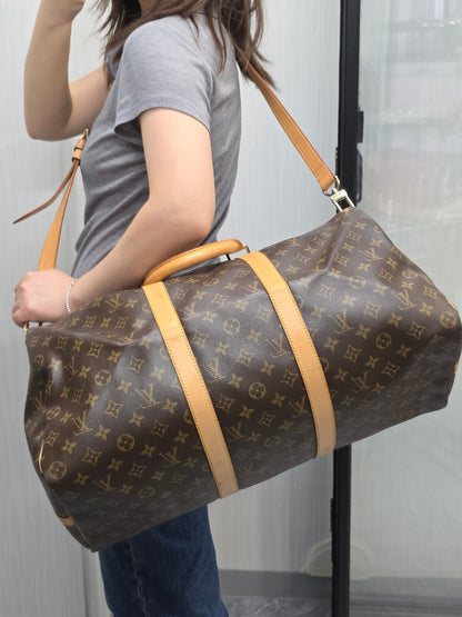 1 Louis Vuitton Monogram Keepall Bandoulière Travel Bag (Pre-Owned)