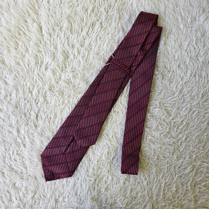 Bvlgari Logo Pattern Silk Tie (Pre-Owned)