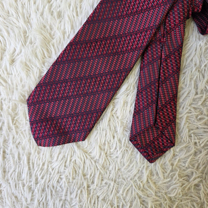 Bvlgari Logo Pattern Silk Tie (Pre-Owned)
