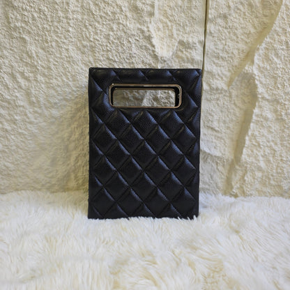Chanel Quilted Leather Chain Vanity Bag (Pre-Owned)