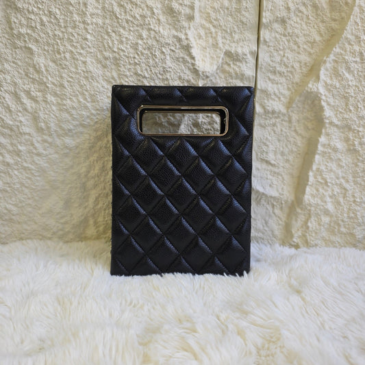 Chanel Quilted Leather Chain Vanity Bag (Pre-Owned)