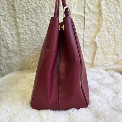 Prada Saffiano Lux Galleria Tote Bag (Pre-Owned)