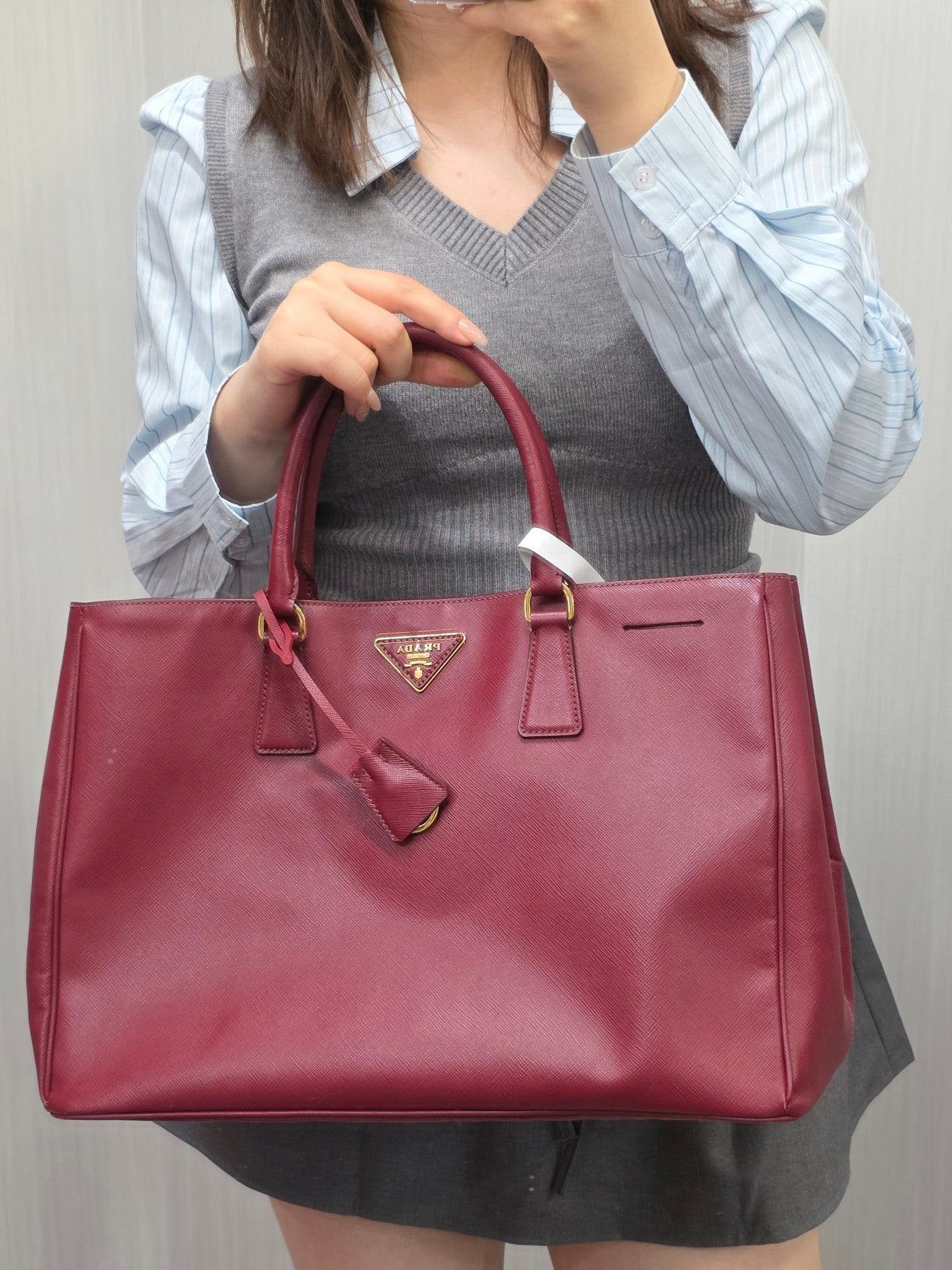 Prada Saffiano Lux Galleria Tote Bag (Pre-Owned)