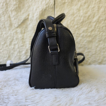 Saint Laurent LouLou Leather Bowling Bag (Pre-Owned)