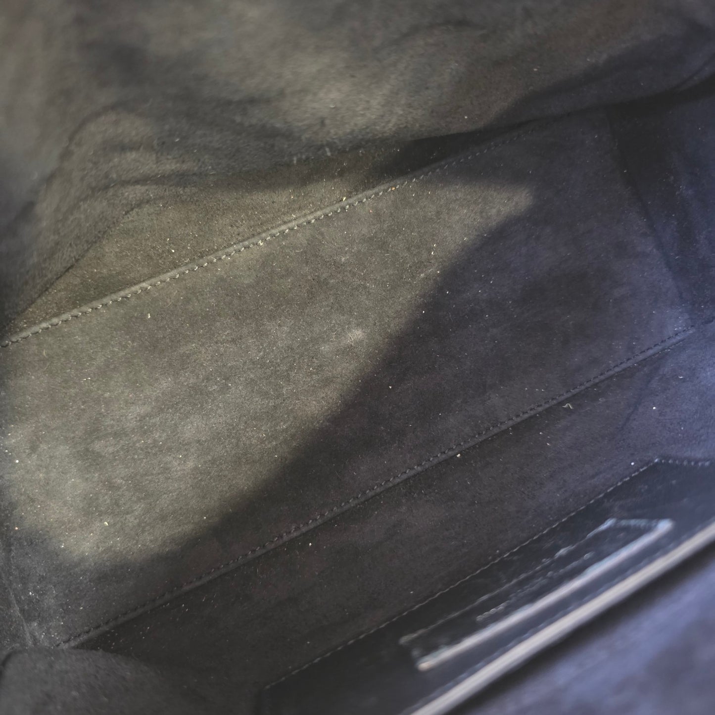 Saint Laurent LouLou Leather Bowling Bag (Pre-Owned)