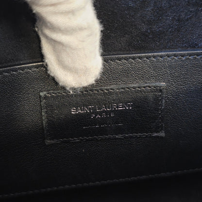 Saint Laurent LouLou Leather Bowling Bag (Pre-Owned)