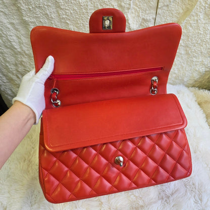 Chanel Classic Quilted Leather Double Flap Bag (Pre-Owned)