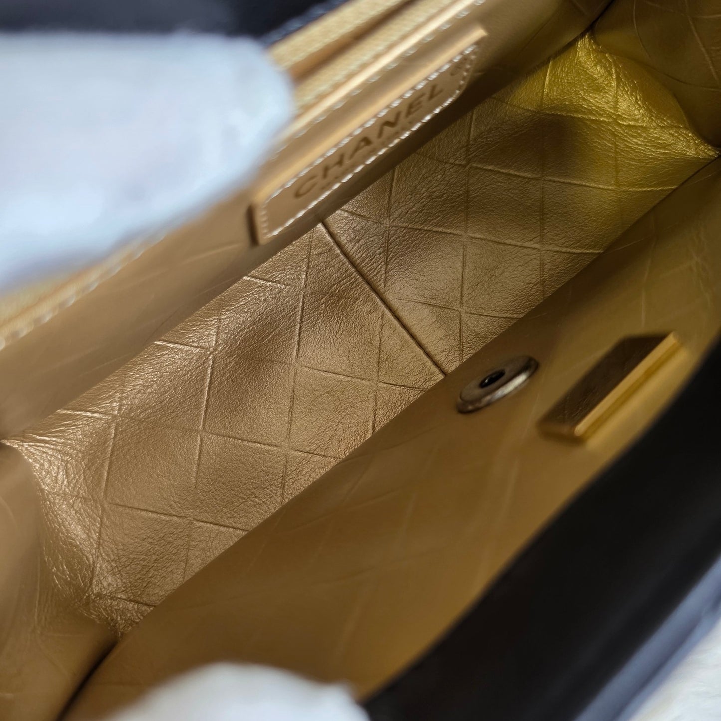 Chanel Limited Paris Charm Quilted Leather Classic Flap (Pre-Owned)