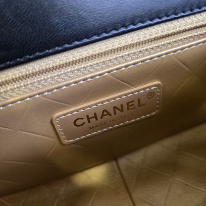 Chanel Limited Paris Charm Quilted Leather Classic Flap (Pre-Owned)
