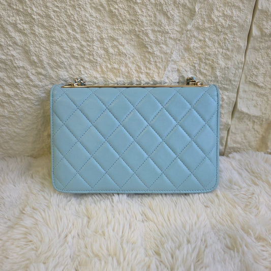 Chanel Quilted Leather Wallet on Chain Bag (Pre-Owned)
