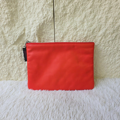 Chanel Cruise Car Motif Zip Pouch (Pre-Owned)