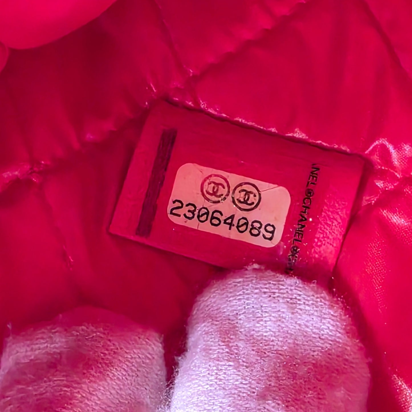 Chanel Cruise Car Motif Zip Pouch (Pre-Owned)