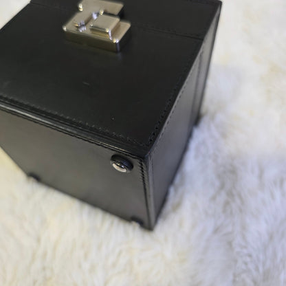 Moynat Leather Box Wristlet Bag (Pre-Owned)