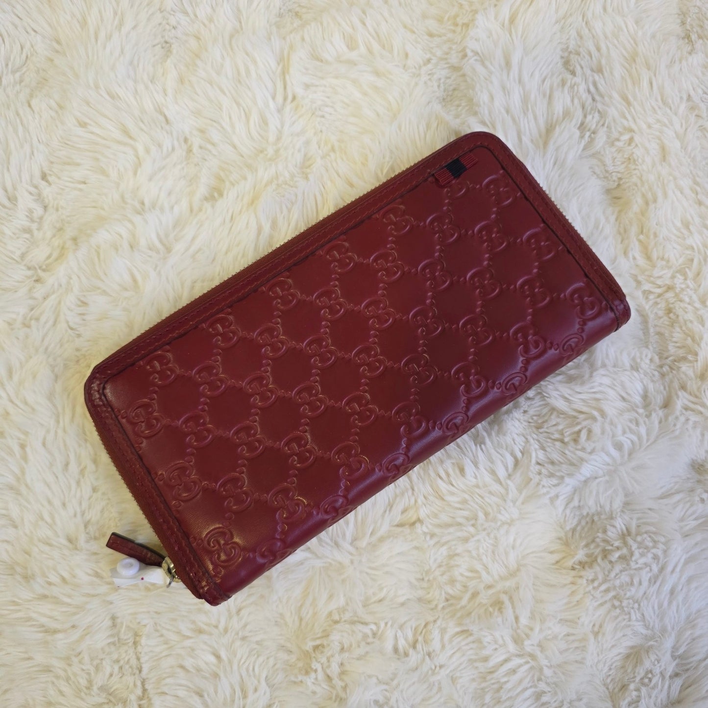 Gucci Guccissima Leather Long Wallet (Pre-Owned)