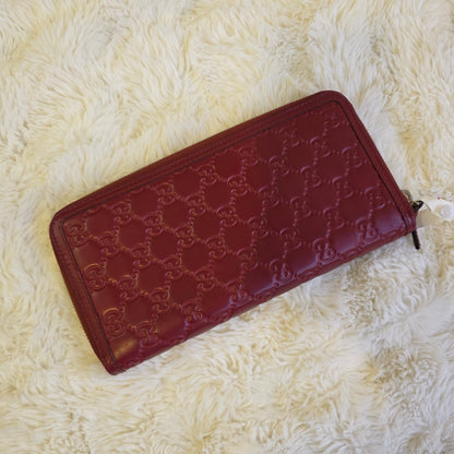 Gucci Guccissima Leather Long Wallet (Pre-Owned)