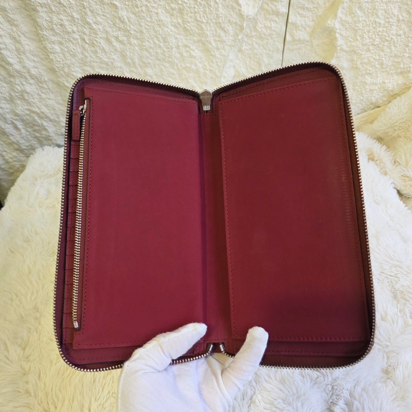 Gucci Guccissima Leather Long Wallet (Pre-Owned)
