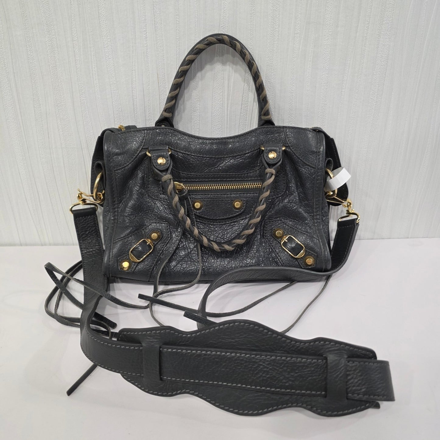 Balenciaga Classic City Leather Shoulder Bag (Pre-Owned)