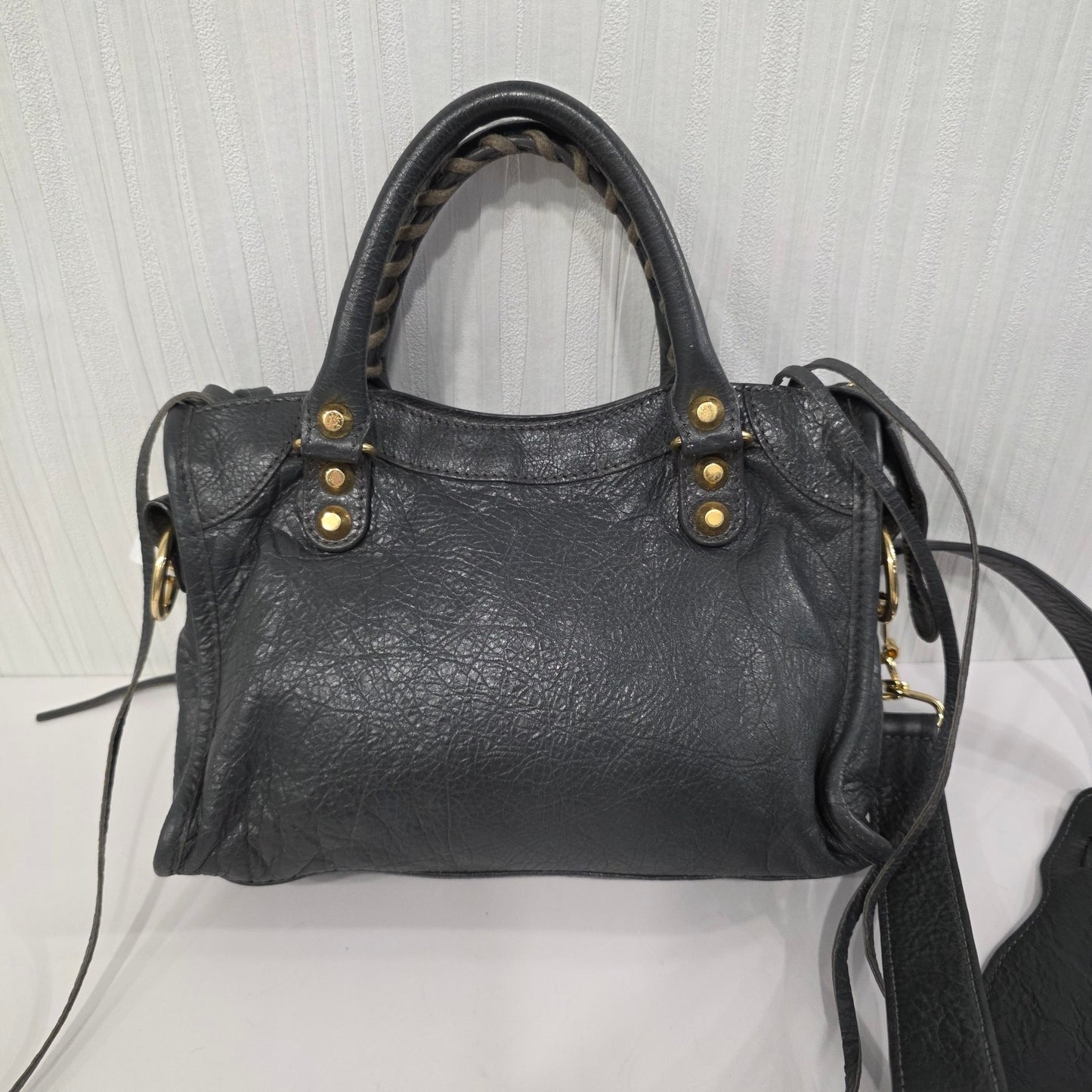Balenciaga Classic City Leather Shoulder Bag (Pre-Owned)