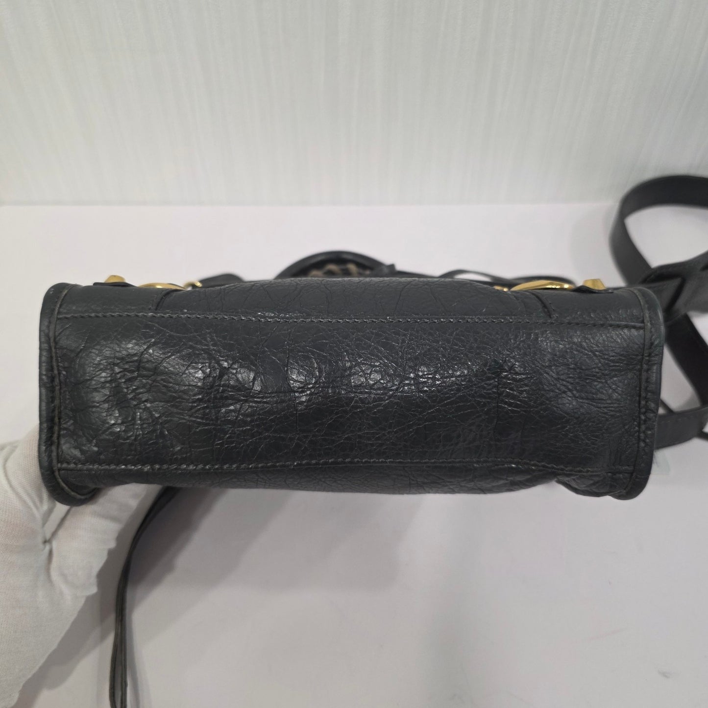Balenciaga Classic City Leather Shoulder Bag (Pre-Owned)
