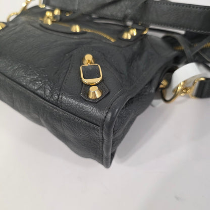 Balenciaga Classic City Leather Shoulder Bag (Pre-Owned)