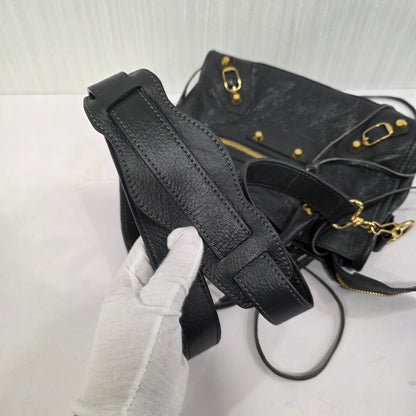 Balenciaga Classic City Leather Shoulder Bag (Pre-Owned)