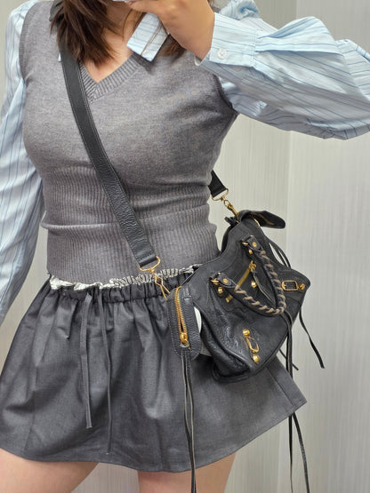 Balenciaga Classic City Leather Shoulder Bag (Pre-Owned)