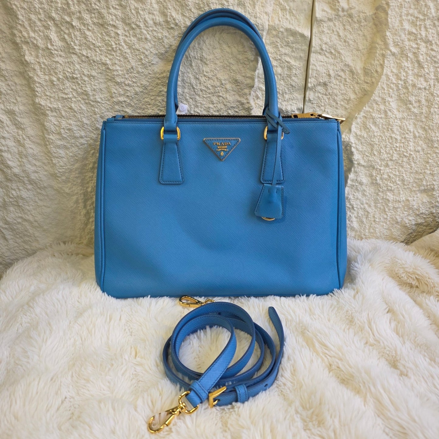 Prada Saffiano Lux Galleria Tote Bag (Pre-Owned)