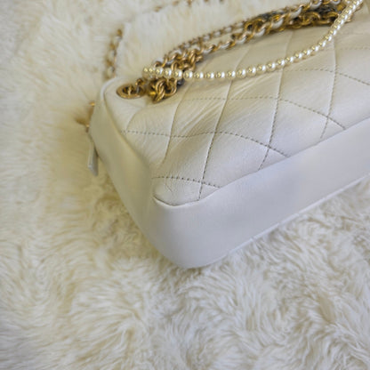 Chanel Gabrielle Quilted Leather Chain Shoulder Bag (Pre-Owned)