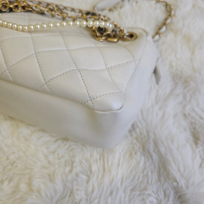 Chanel Gabrielle Quilted Leather Chain Shoulder Bag (Pre-Owned)