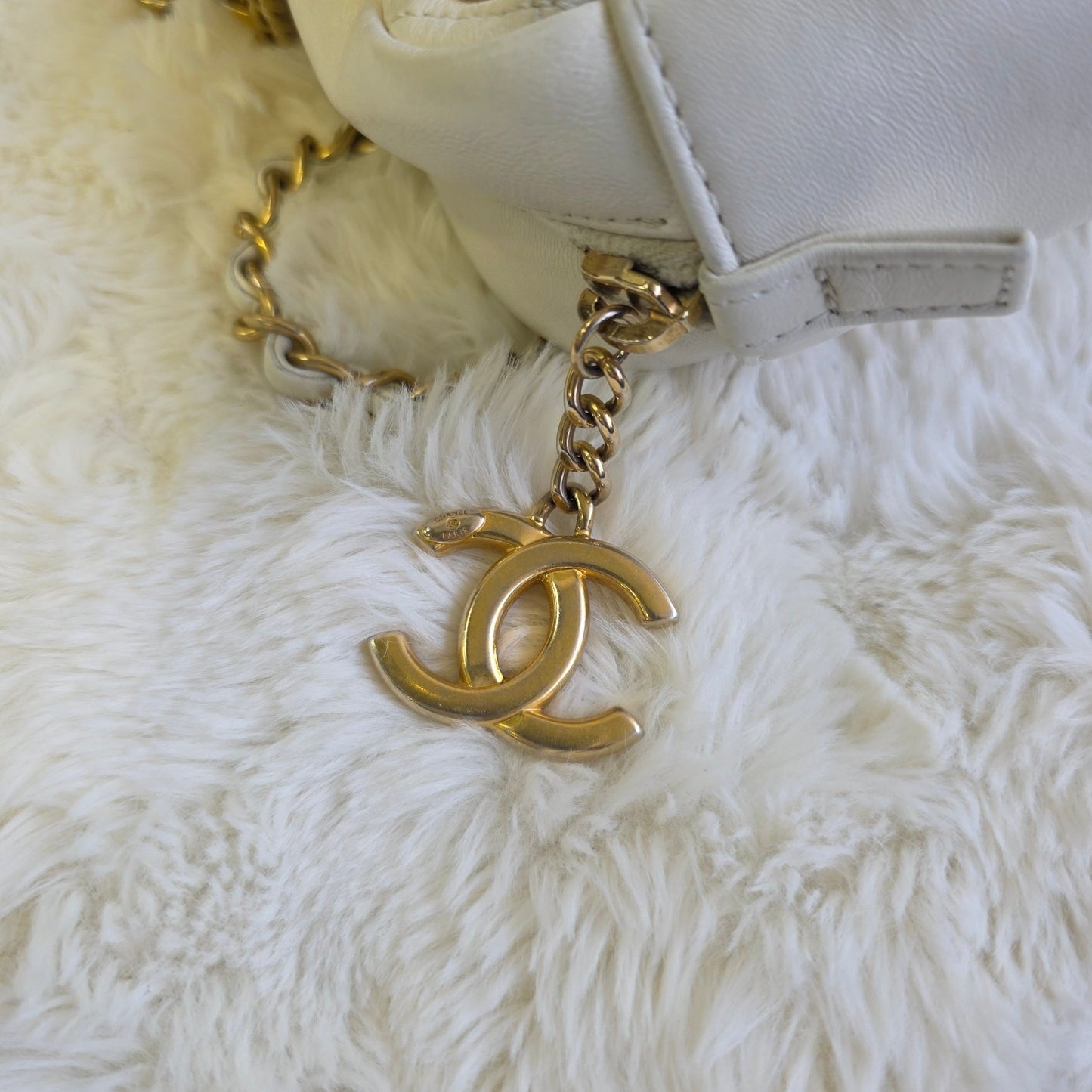 Chanel Gabrielle Quilted Leather Chain Shoulder Bag (Pre-Owned)