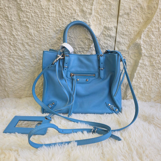 Balenciaga Papier Mini Leather Tote Bag (Pre-Owned)