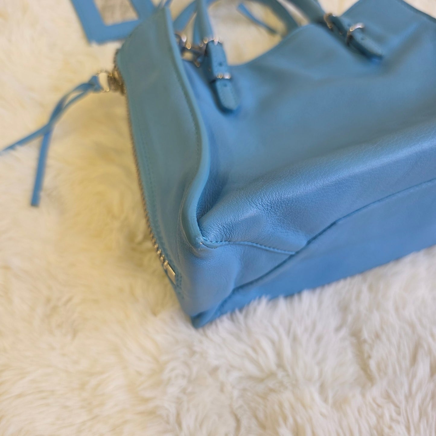 Balenciaga Papier Mini Leather Tote Bag (Pre-Owned)