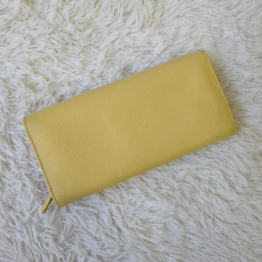 Prada Saffiano Leather Long Wallet (Pre-Owned)